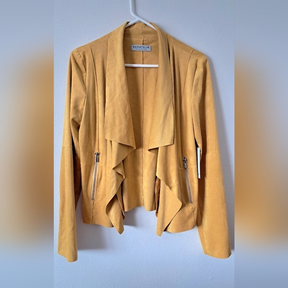 bagatelle Jackets & Blazers - Bagatelle Women's Mustard Jacket NWT